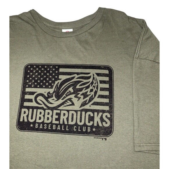 Akron Rubber Ducks Tee T-Shirt Men's 3XL Crew Cleveland Guardians Minor League - Picture 1 of 7